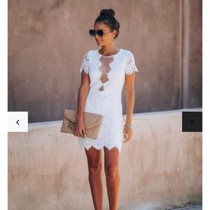 Vici- Beyond Words Lace Dress